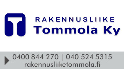 Rakennusliike Tommola Oy logo